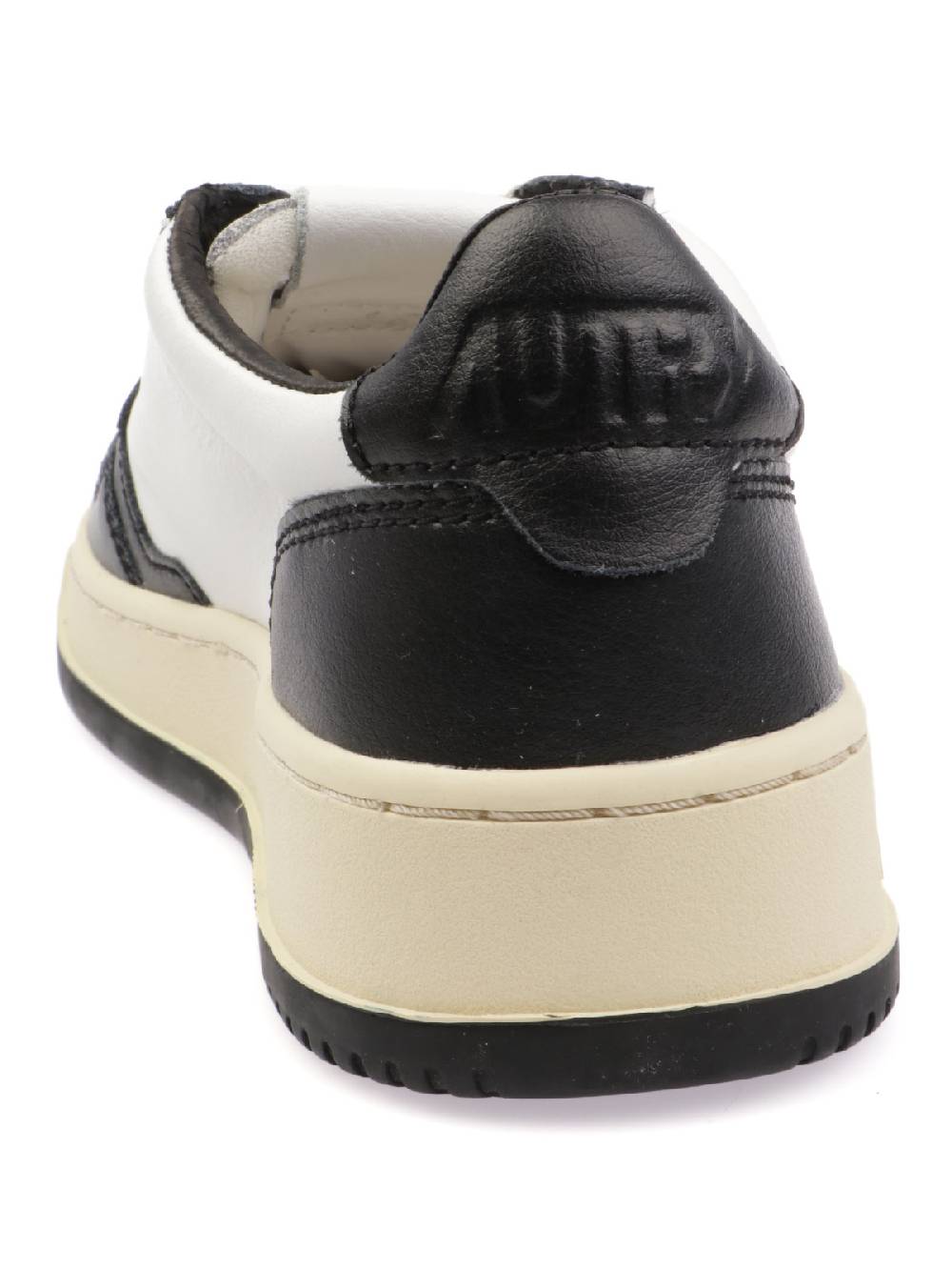 AUTRY Sneakers Donna Medalist Low in Pelle Bicolore Saldi Di Fabbrica