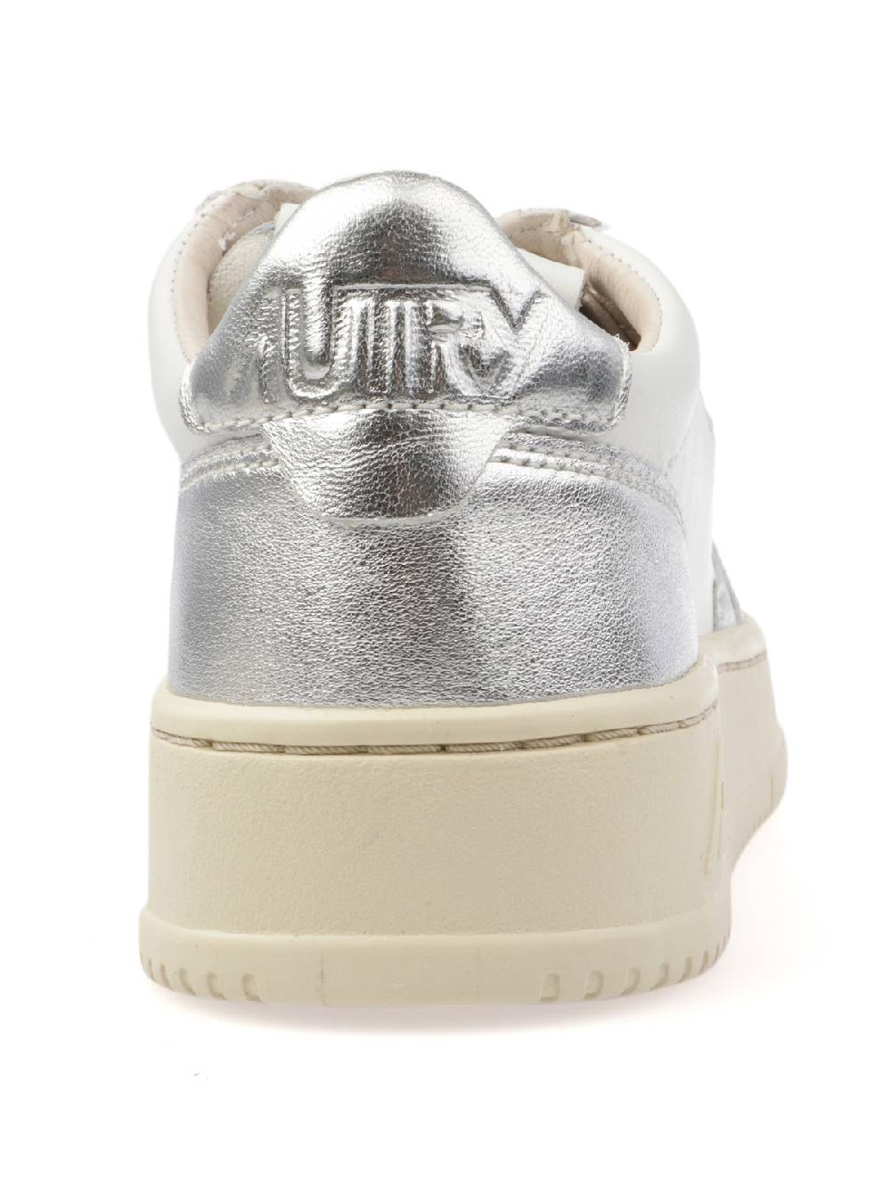 AUTRY Sneakers Donna Medalist Low in Pelle Bicolore Officina