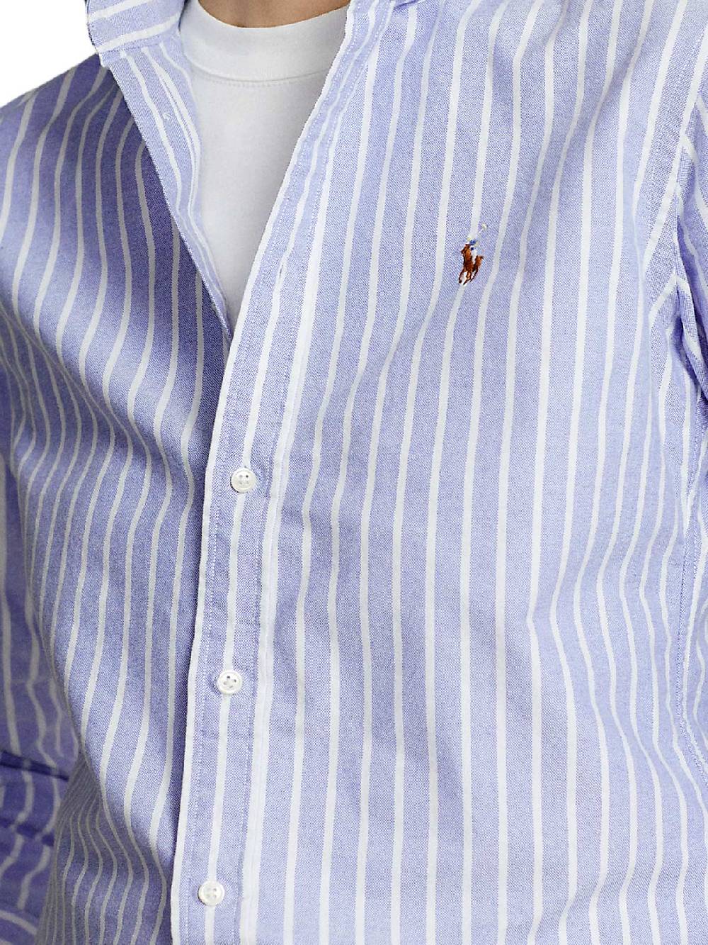Polo Ralph Lauren Button Front Shirt In Linea