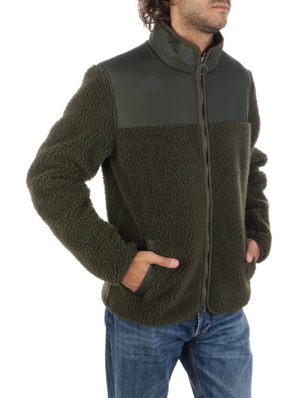 BARBOUR Giacca Uomo in Pile Hobson Negozi Online