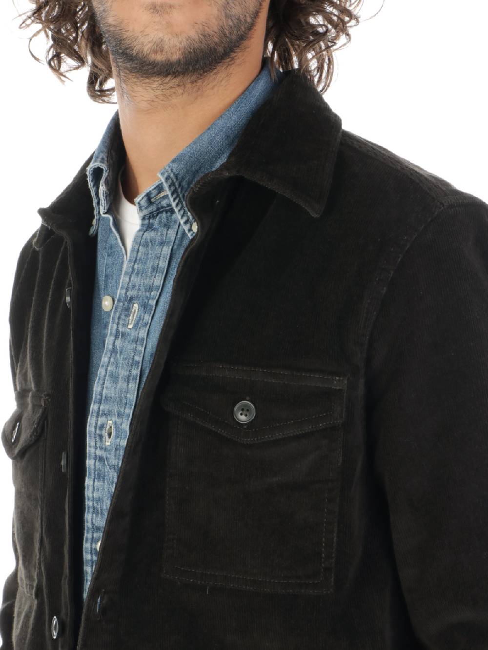 BARBOUR Overshirt Uomo Corduroy Acquista Ora