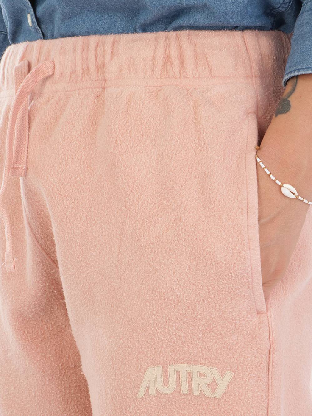 AUTRY Pantaloni in Pile Donna Amour Affare Del Giorno