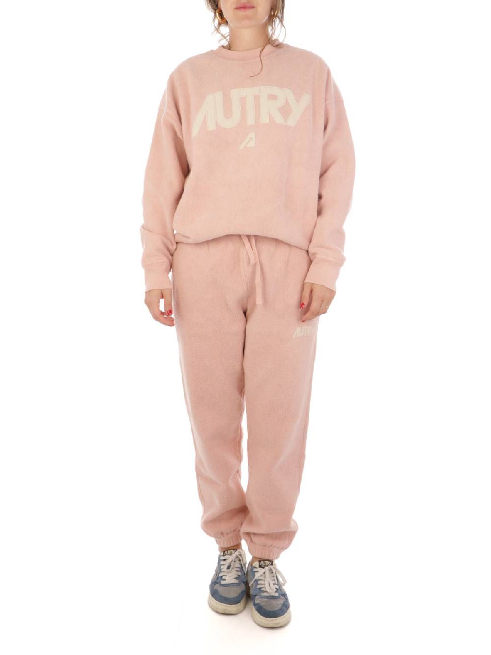 AUTRY Pantaloni in Pile Donna Amour Affare Del Giorno
