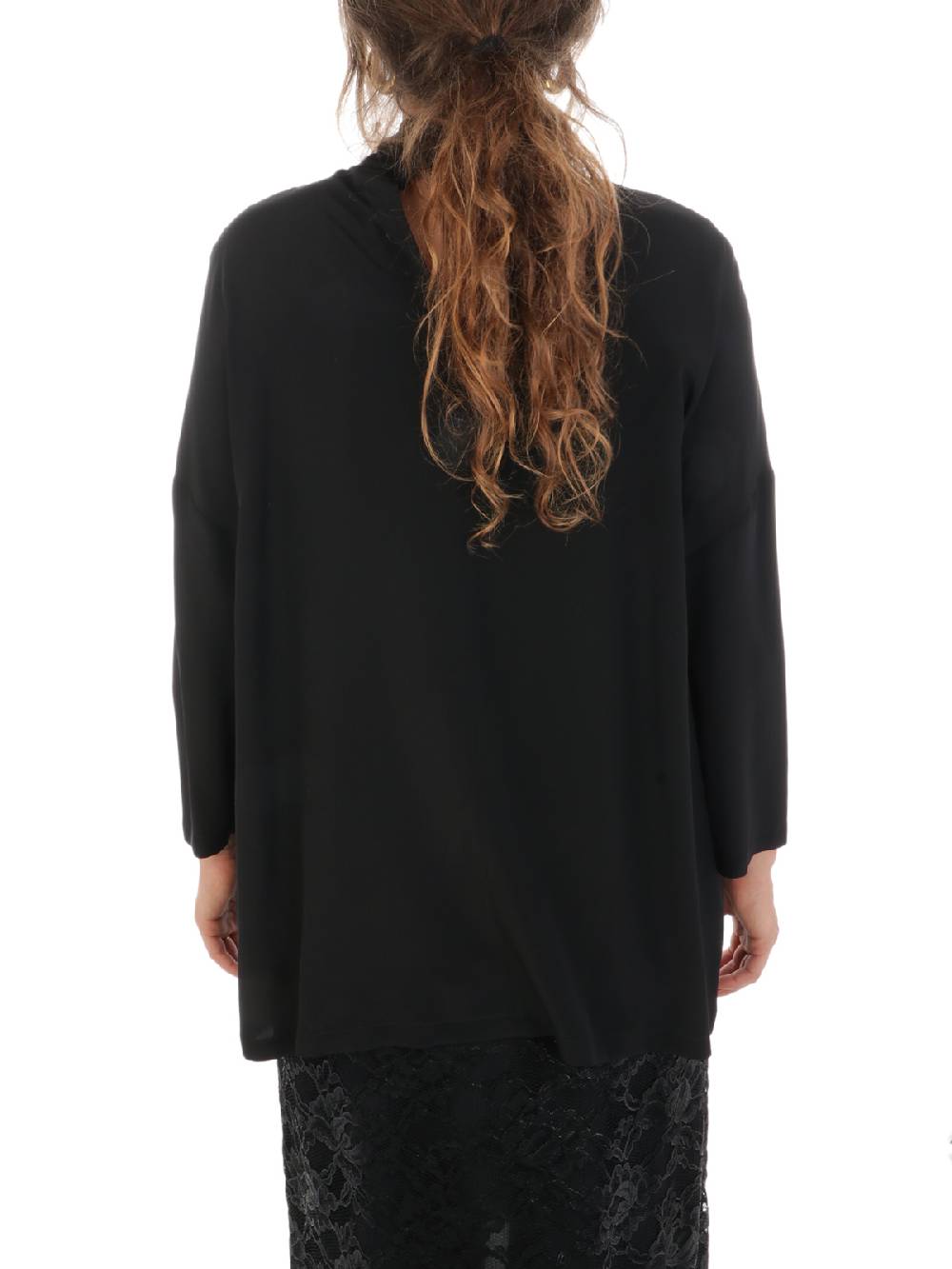 ASPESI Camicia Donna in Seta con Cravatta Fino Al -60%