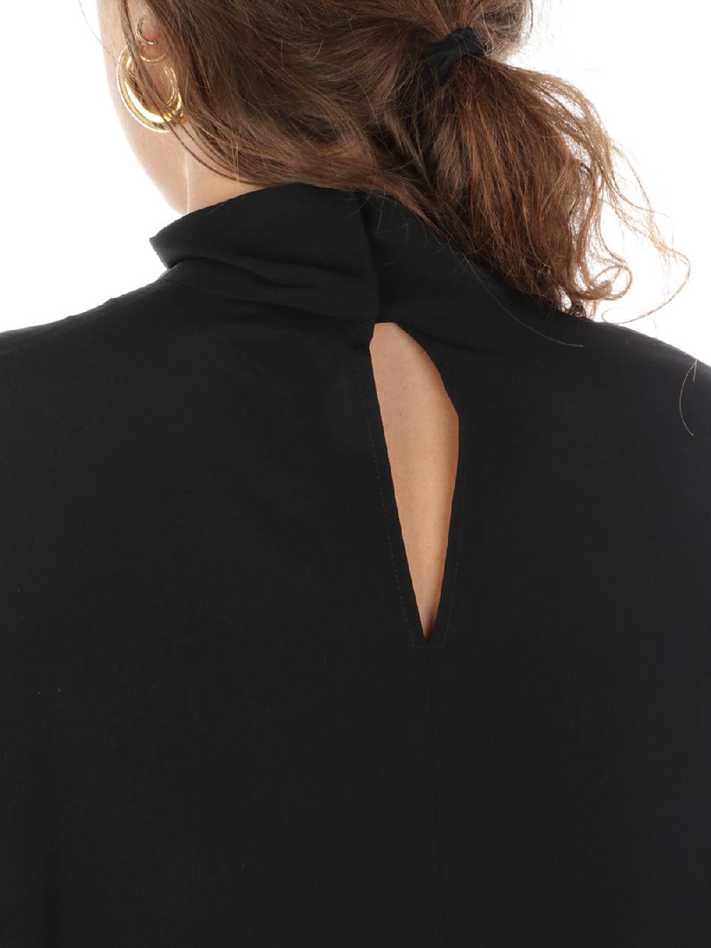 ASPESI Camicia Donna in Seta con Cravatta Fino Al -60%