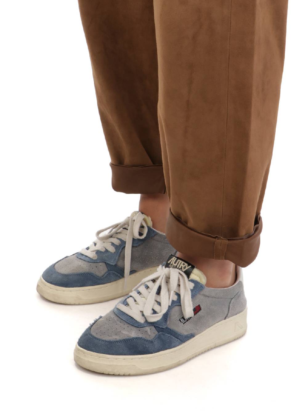 KILTIE Pantaloni Donna Arles in Suede Presa