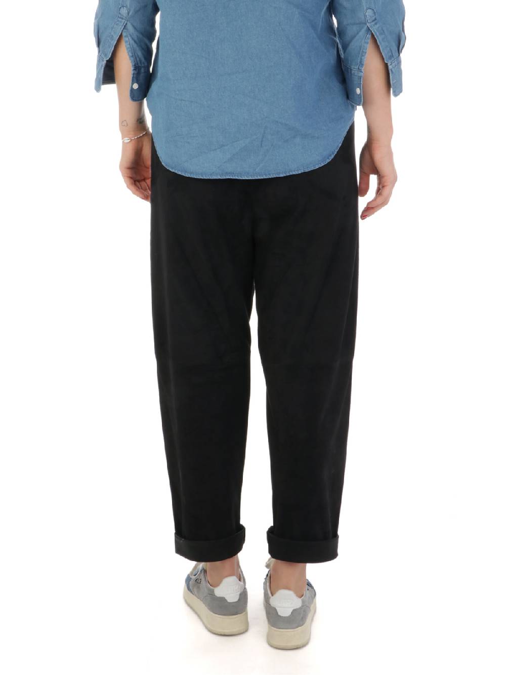 KILTIE Pantaloni Donna Arles in Suede Sconto