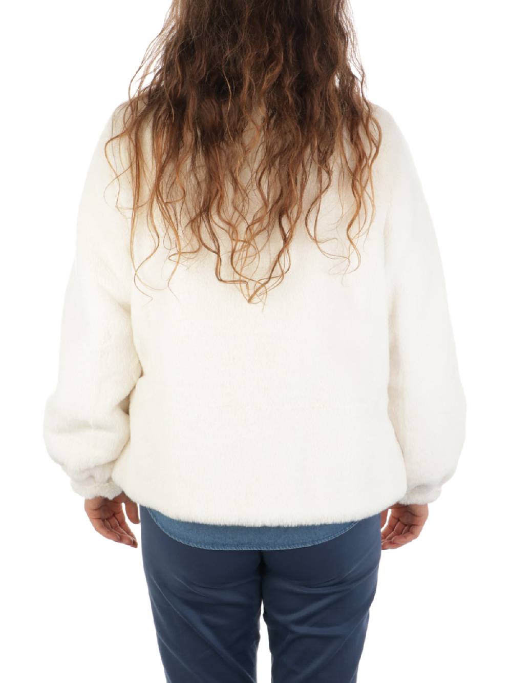 NENETTE Giacca Corta Donna in Ecopelliccia Offerta