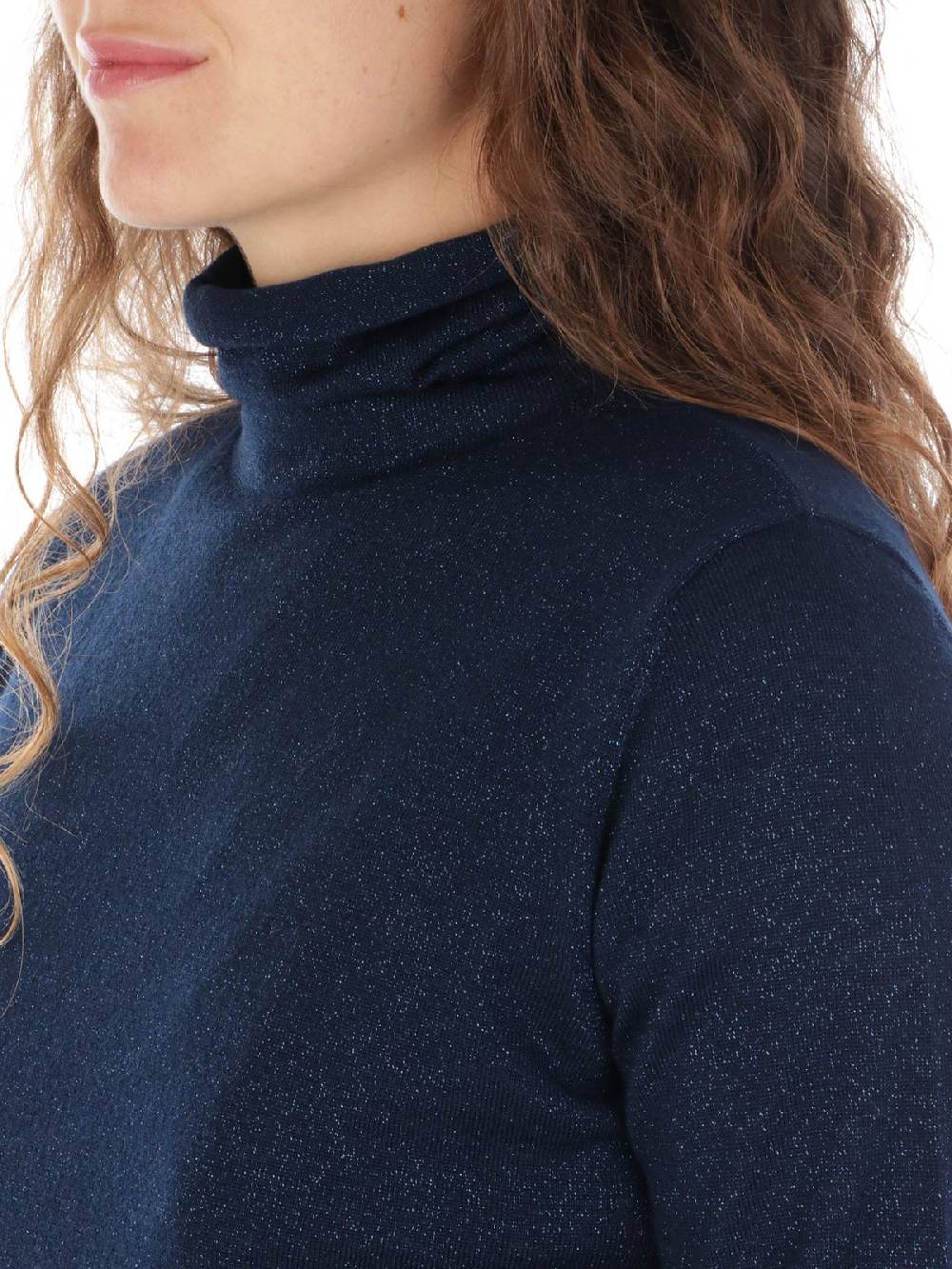 QUILISIA Dolcevita Donna Lurex in Lana Merino Vendita Economica