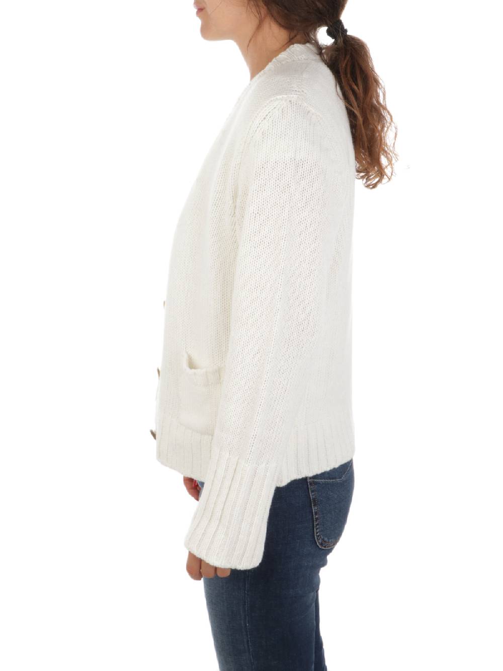 19.61 MILANO Cardigan Donna in Lana e Cashmere 2025