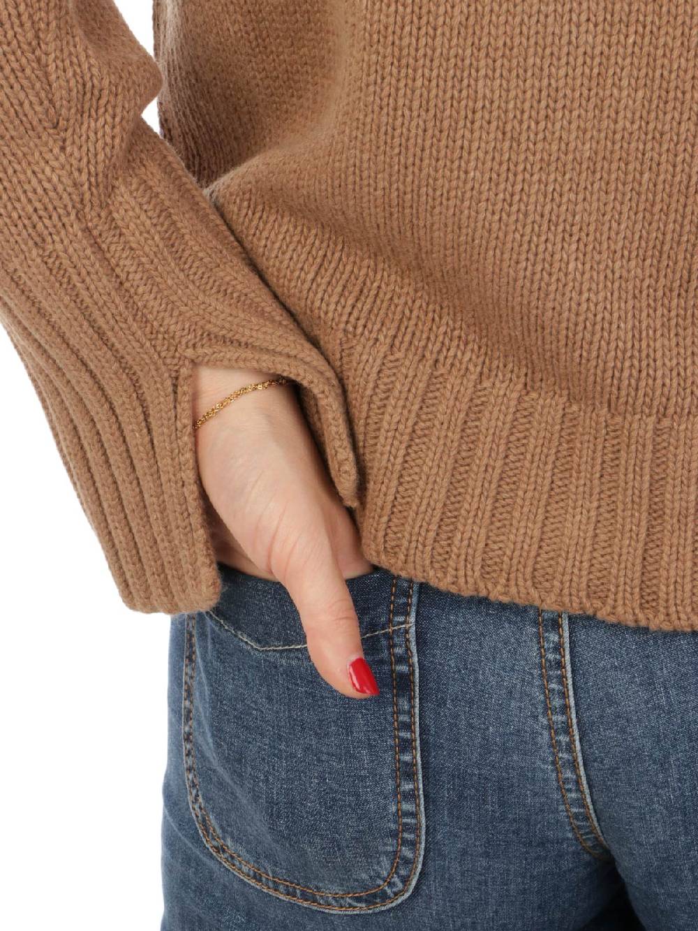 19.61 MILANO Cardigan Donna in Lana e Cashmere Italy