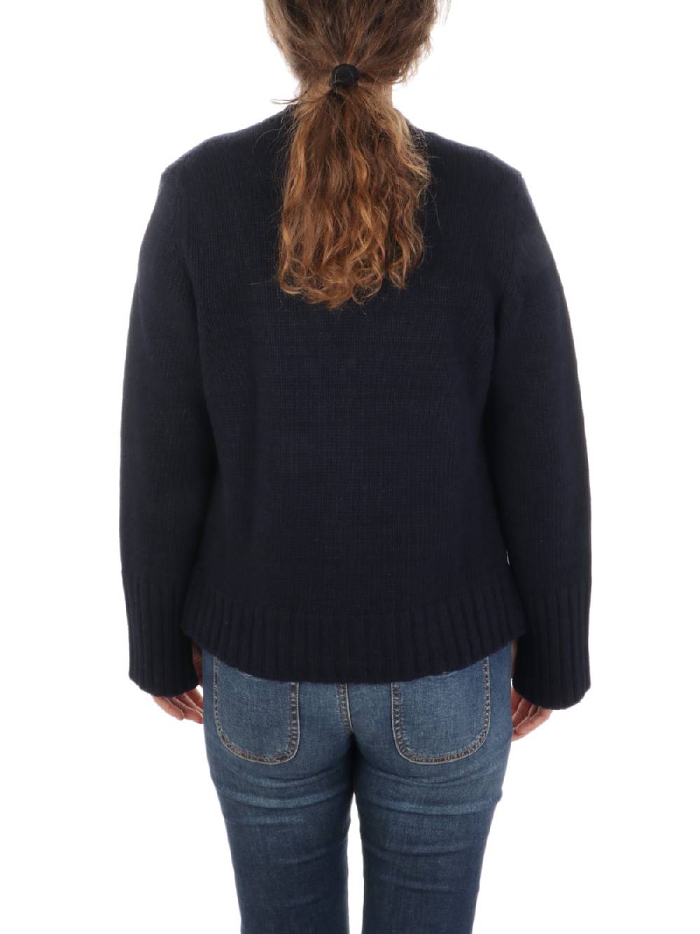 19.61 MILANO Cardigan Donna in Lana e Cashmere Italia