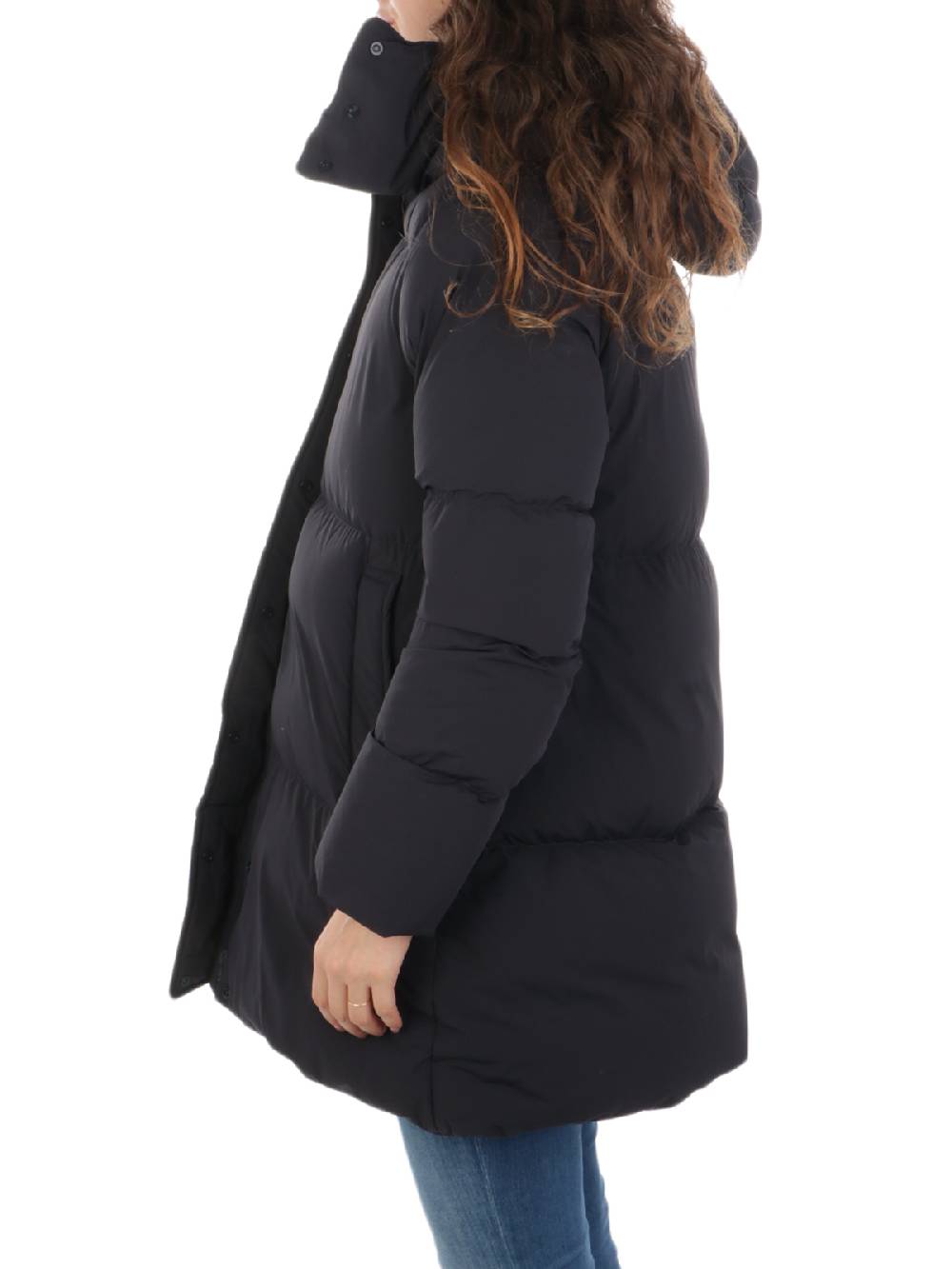 ASPESI Cappotto Donna Telly in Nylon Stretch Fino Al -60%