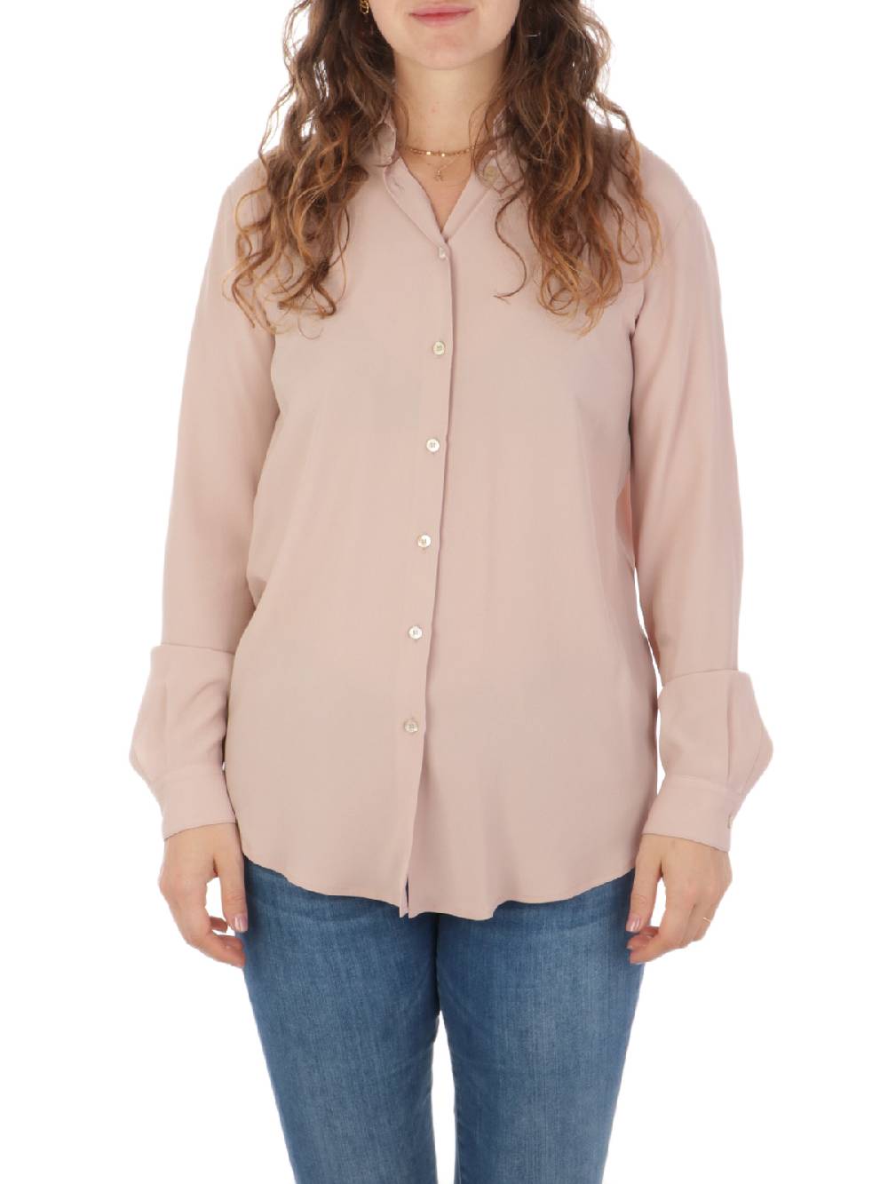 F.IT Camicia Donna in Misto Seta Shopping Online
