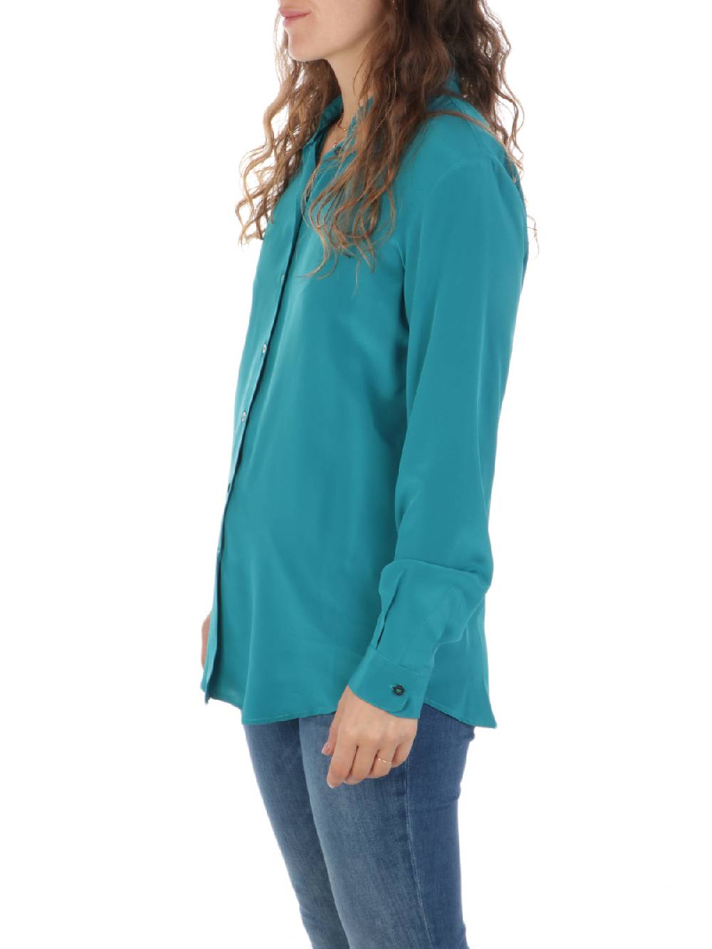 F.IT Camicia Donna in Misto Seta Affare Del Giorno