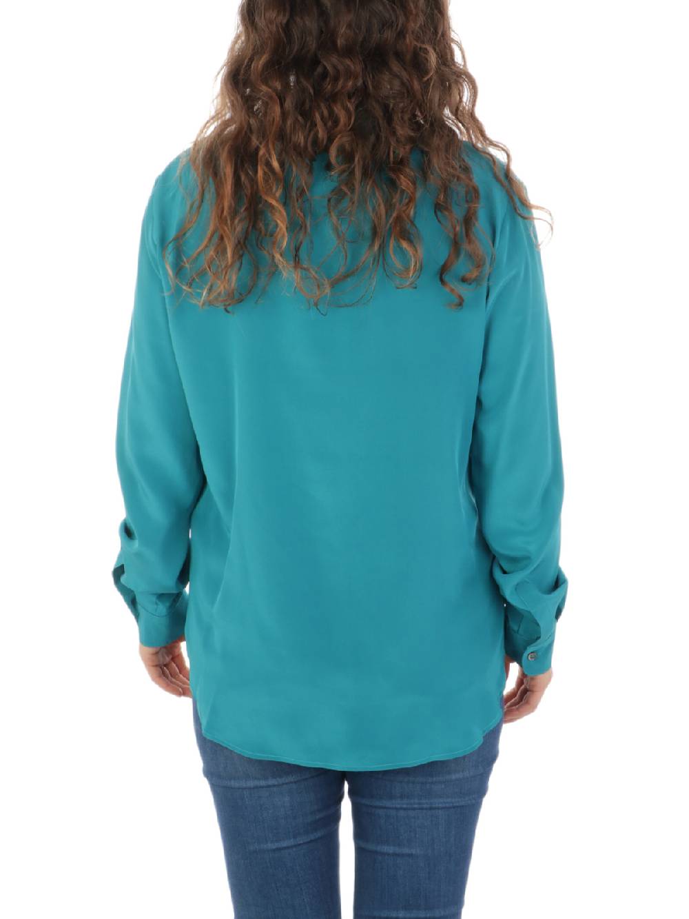 F.IT Camicia Donna in Misto Seta Affare Del Giorno