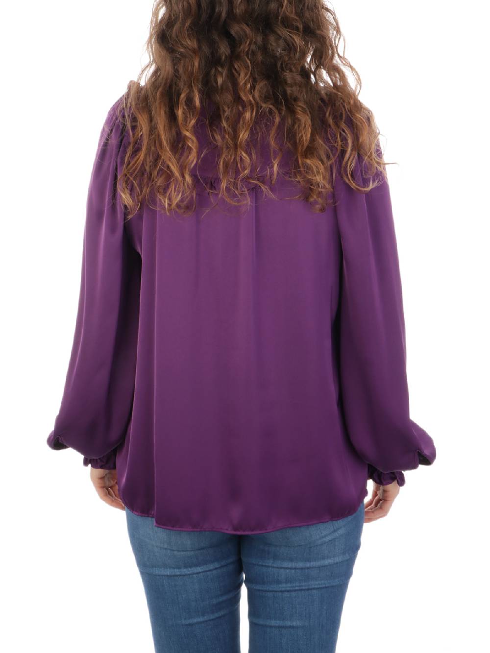 F.IT Camicia Donna con Rouches Sottocosto