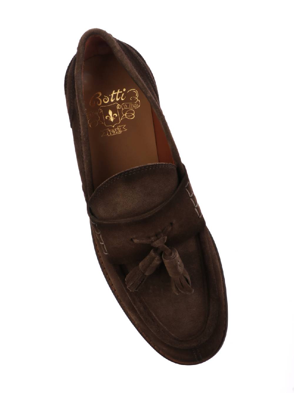 BOTTI Mocassino Uomo in Suede con Nappine Convenienza