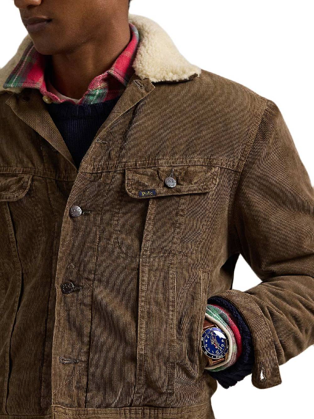 Polo Ralph Lauren Trucker Jacket In Linea