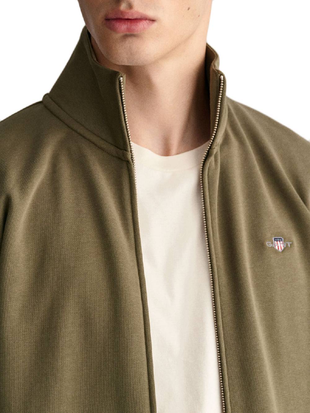 Gant Reg Shield Full Zip Sweat In Vendita