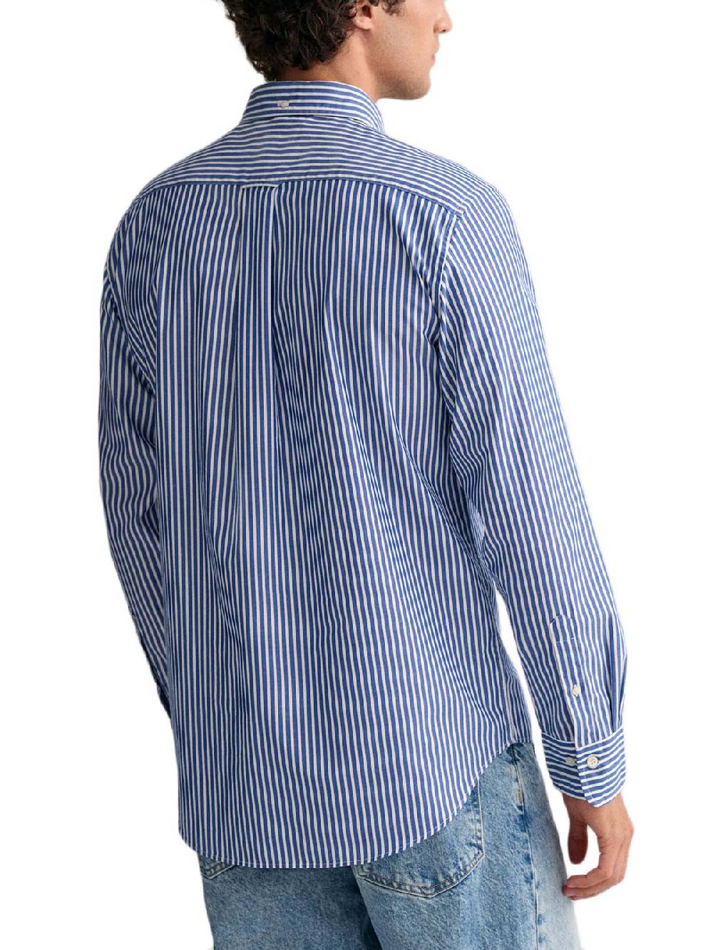 Gant Reg Classic Poplin Stripe Shirt I Più Venduti