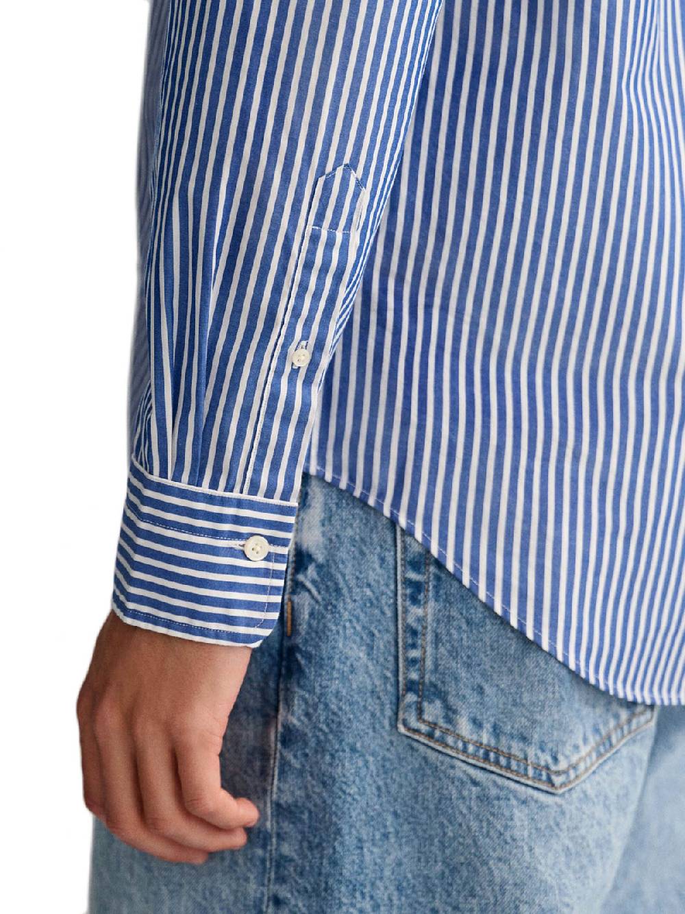 Gant Reg Classic Poplin Stripe Shirt I Più Venduti
