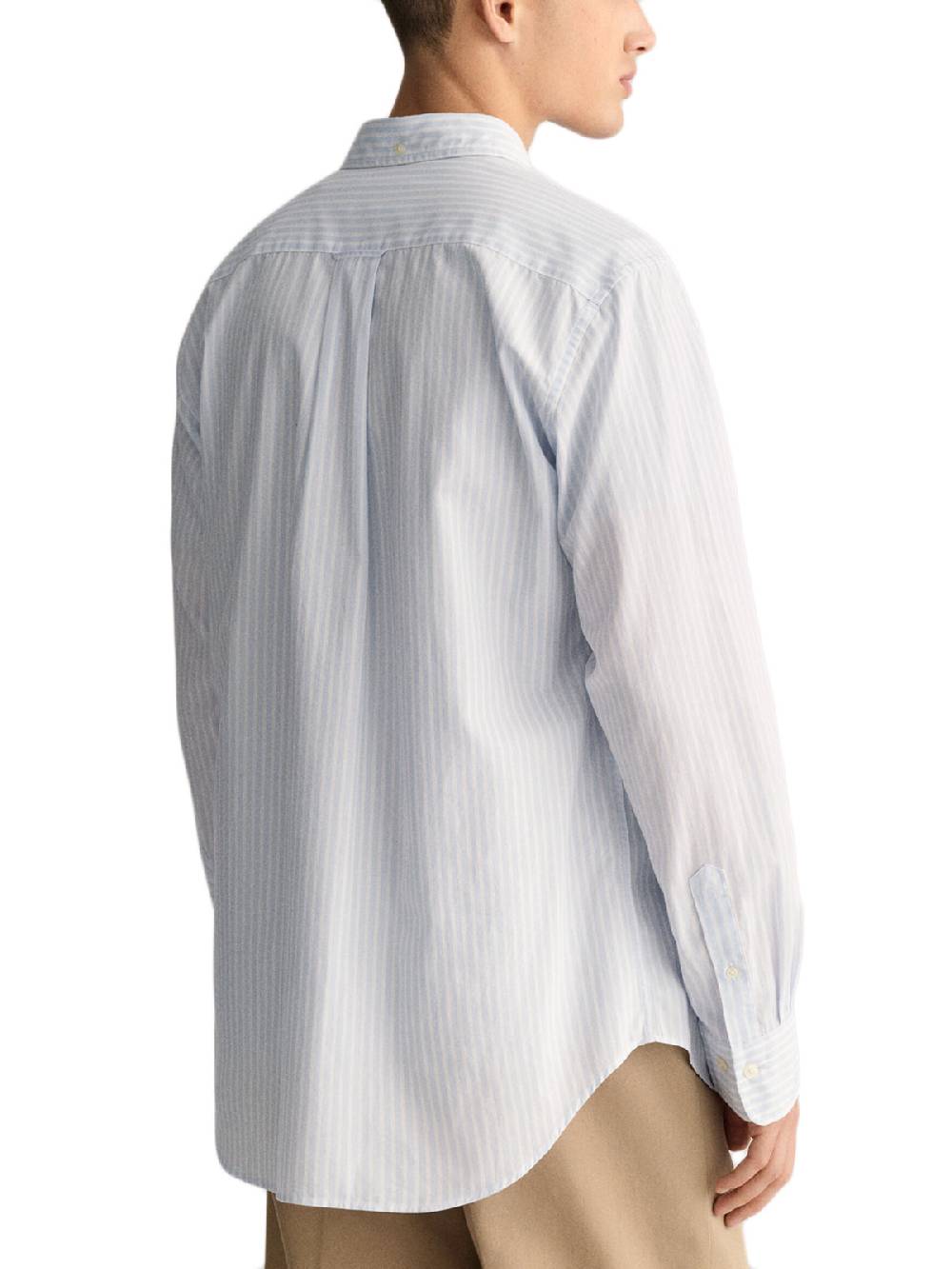 Gant Reg Classic Poplin Stripe Shirt Vendite Flash