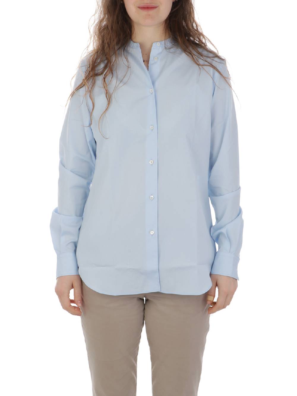 ASPESI Camicia Donna Coreana In Cotone Nuovo