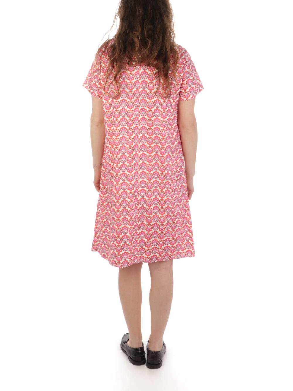CALIBAN Abito Donna A Fiori Stretch Promozione