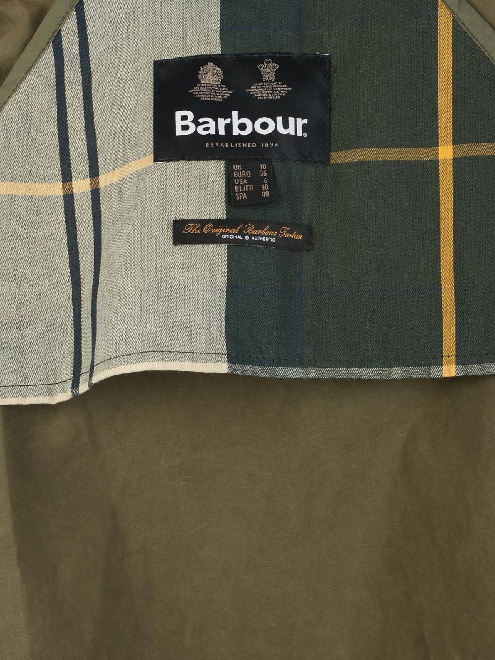 BARBOUR Parka Impermeabile Donna Keldy Convenienza