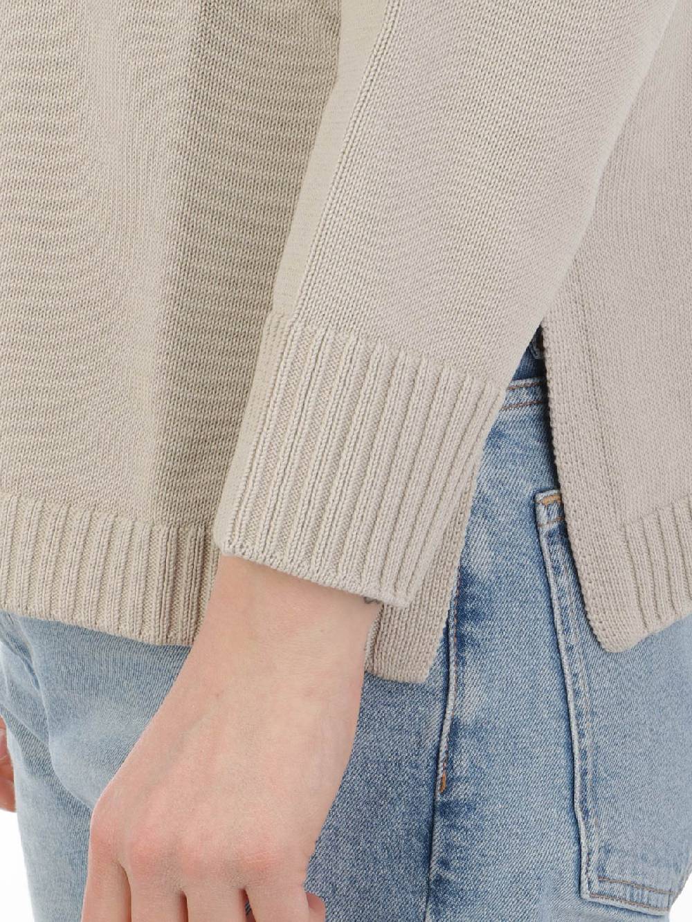 ROSSOPURO Maglia Donna Over In Cotone Economico