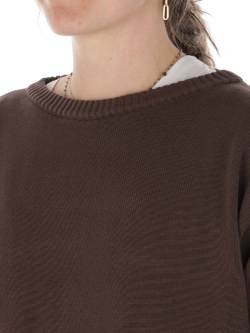 ROSSOPURO Maglia Donna Over In Cotone Online