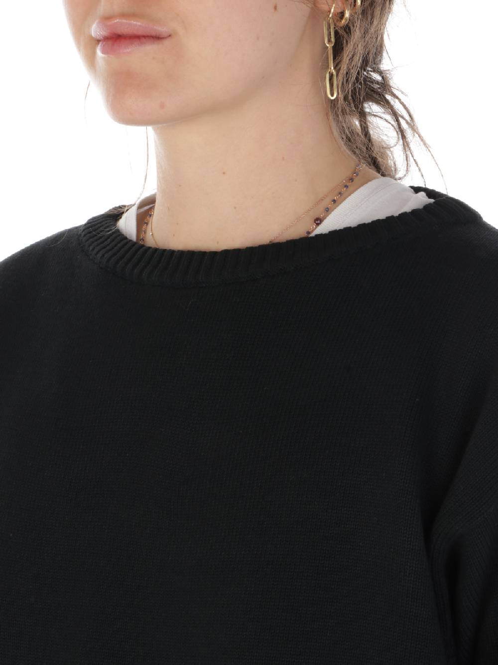 ROSSOPURO Maglia Donna Over In Cotone Outlet