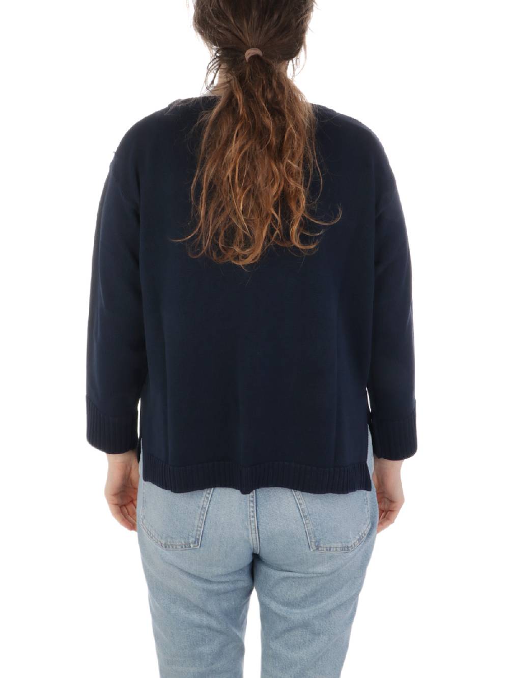 ROSSOPURO Maglia Donna Over In Cotone Saldi