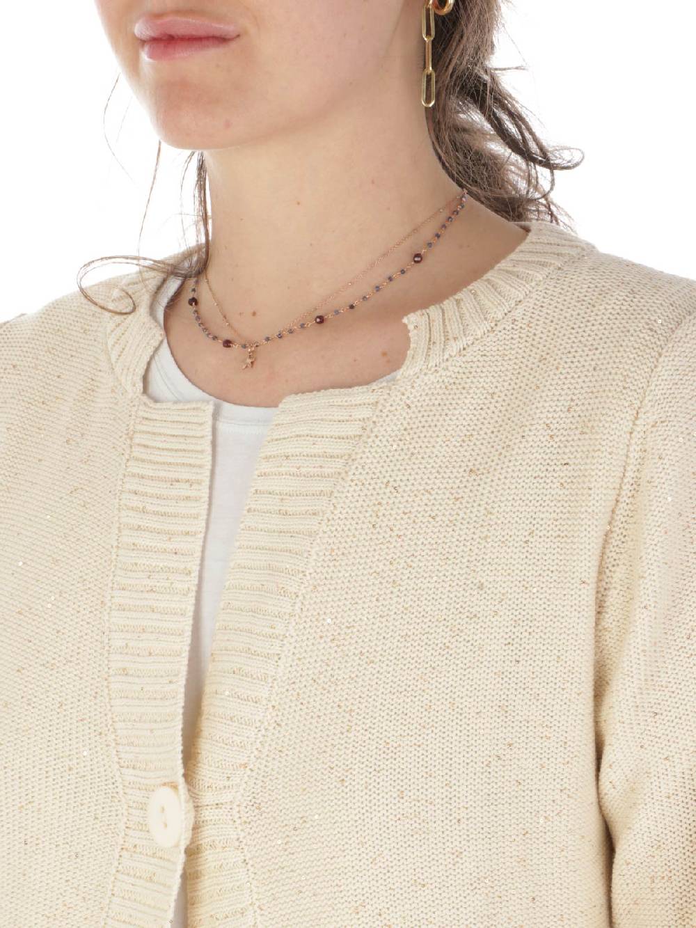 MAIDA MILA Cardigan Donna Con Paillettes Hotsell