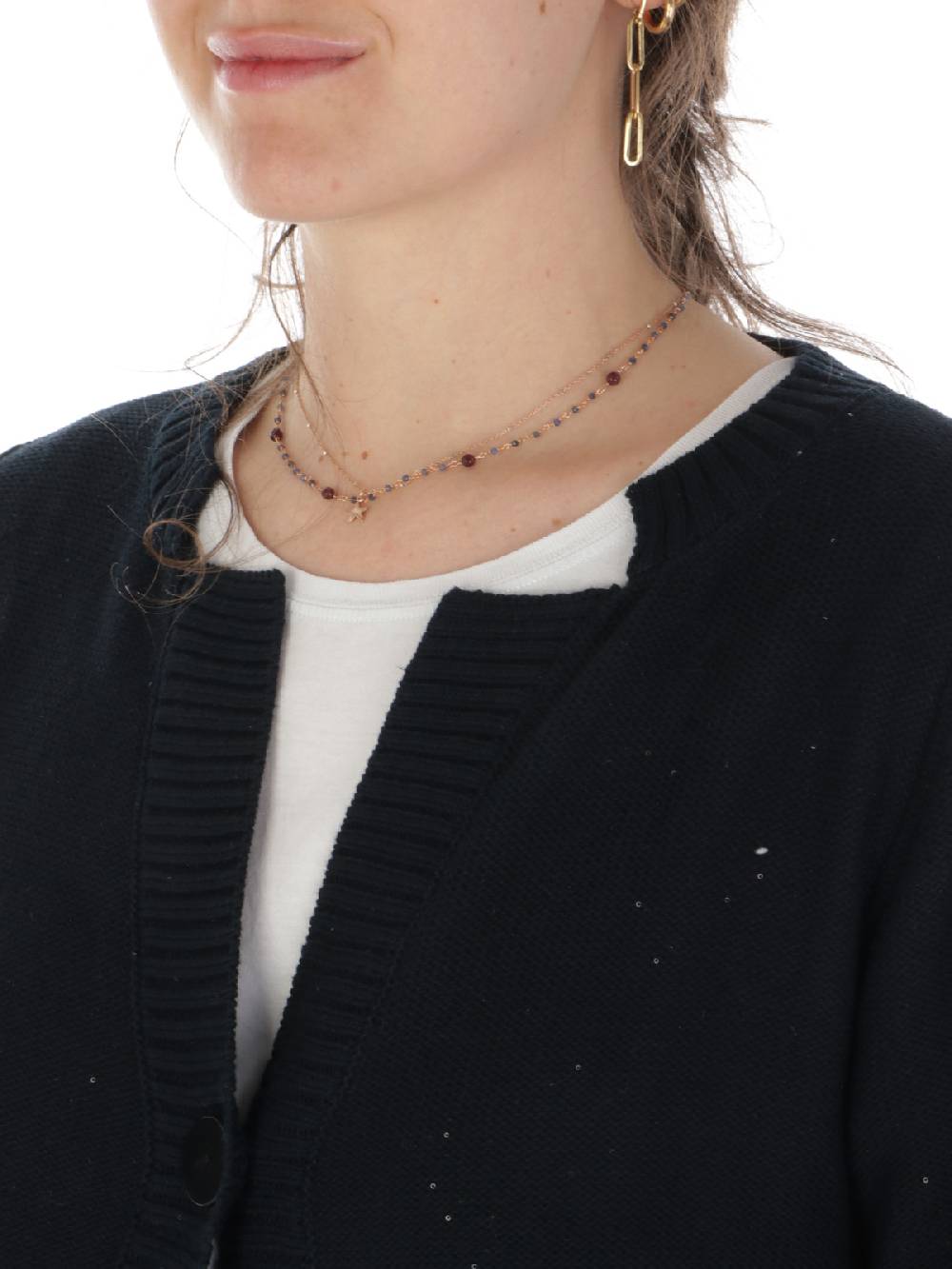 MAIDA MILA Cardigan Donna Con Paillettes Vendita Economica