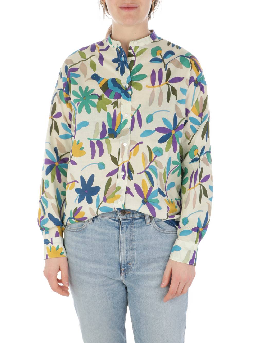 HARTFORD Camicia Donna Cristal A Fiori In Saldo
