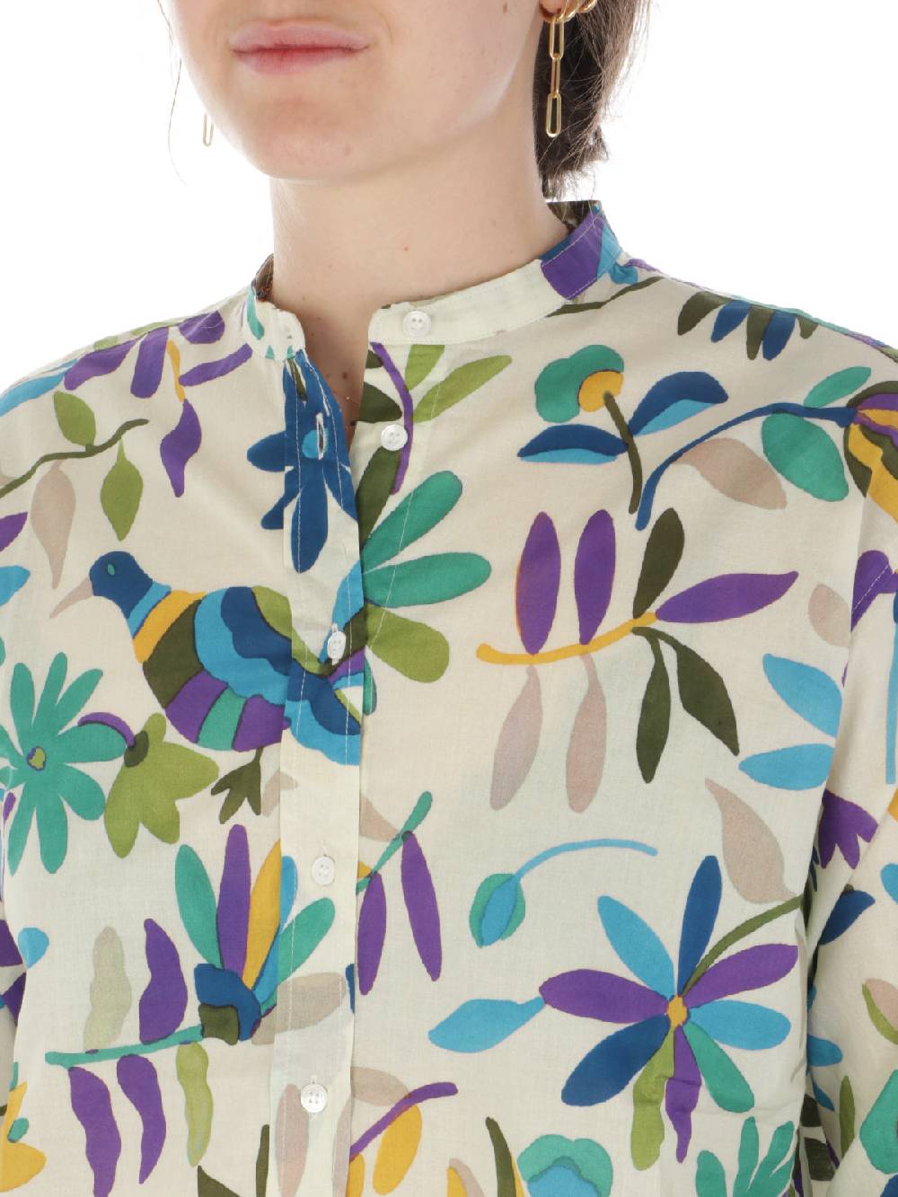 HARTFORD Camicia Donna Cristal A Fiori In Saldo