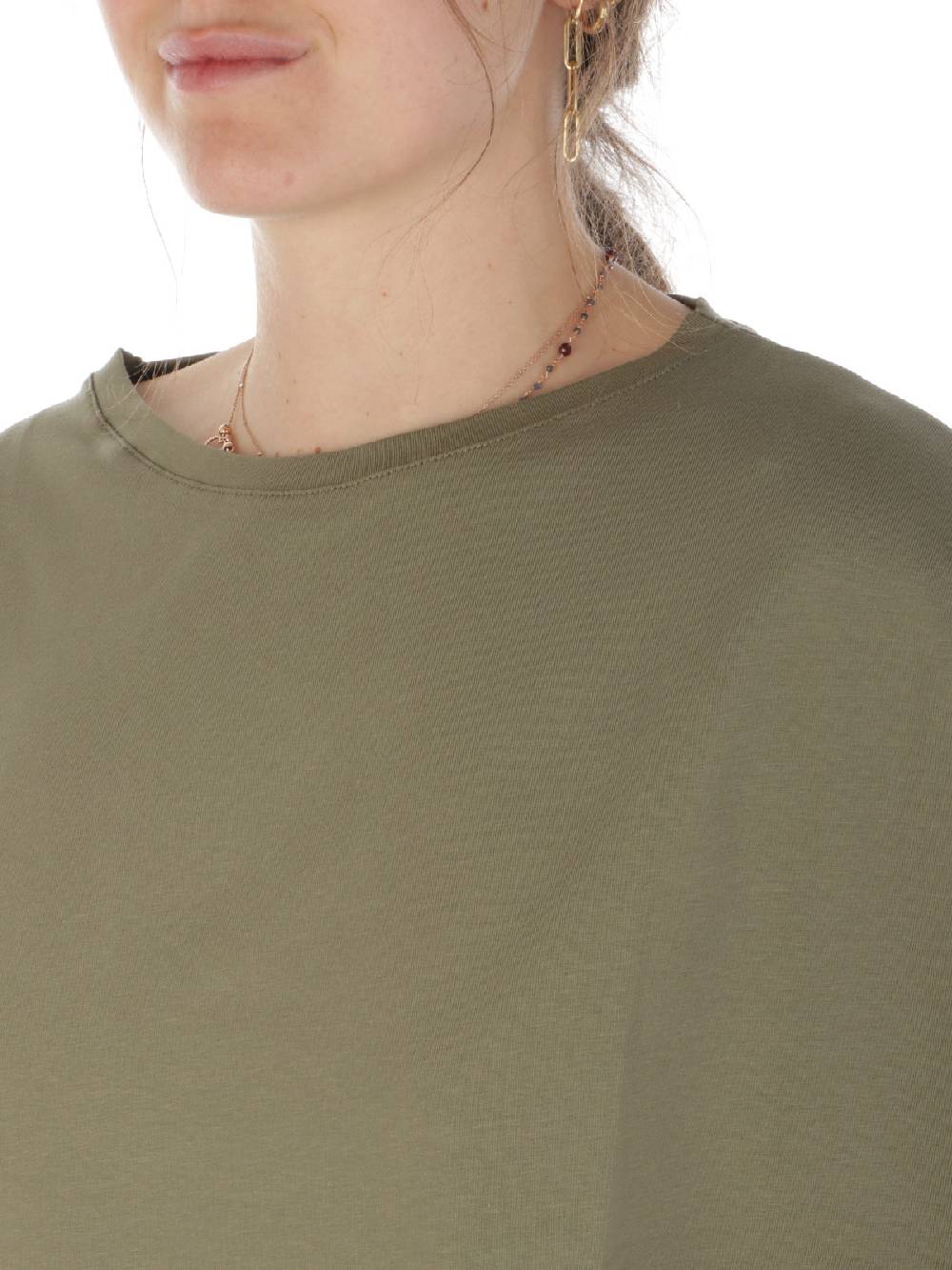 MAIDA MILA Blusa Ampia Donna In Cotone Stretch Italia