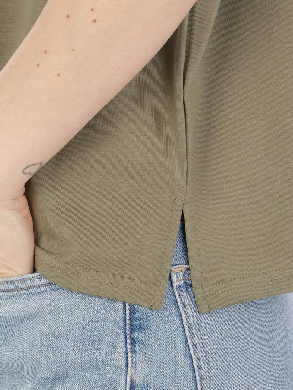 MAIDA MILA Blusa Ampia Donna In Cotone Stretch Italia