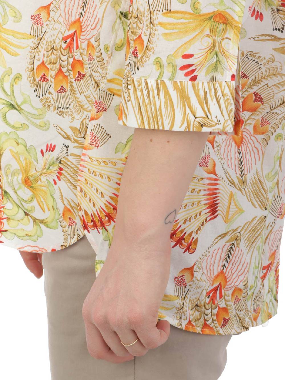 CALIBAN Camicia Donna Coreana A Fiori Online