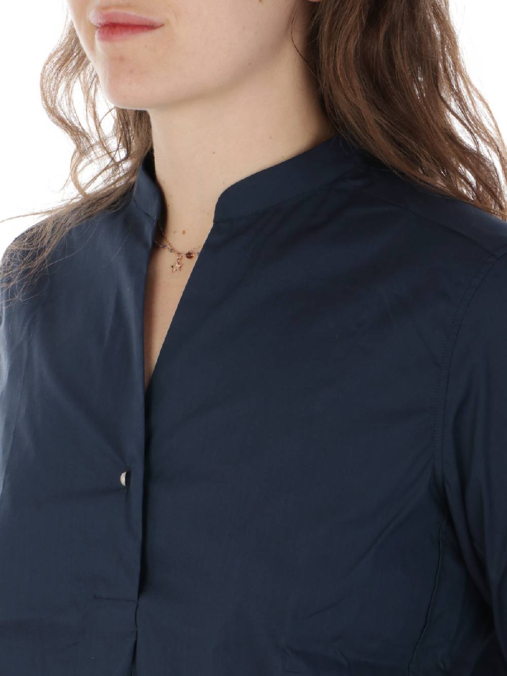 CALIBAN Camicia Donna Coreana Stretch Outlet