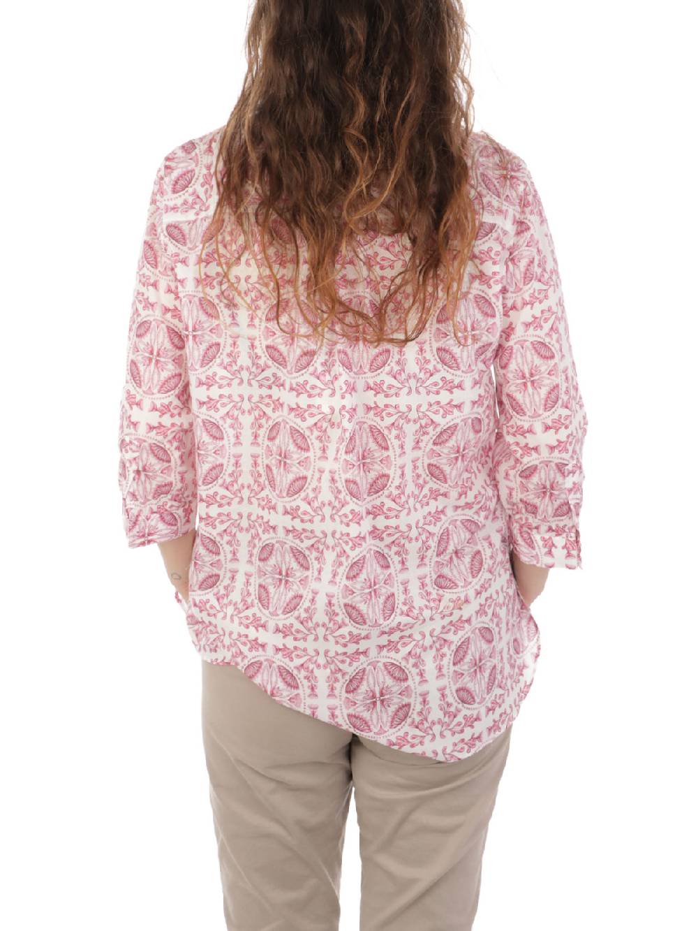CALIBAN Camicia Donna In Cotone A Fiori Offerte