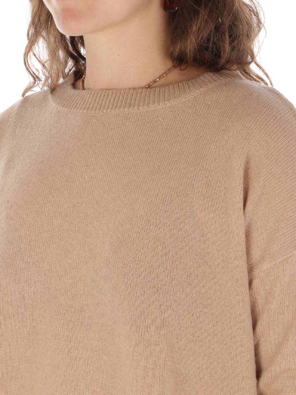 ROSSOPURO Maglia Donna in Lana e Cashmere Nuova