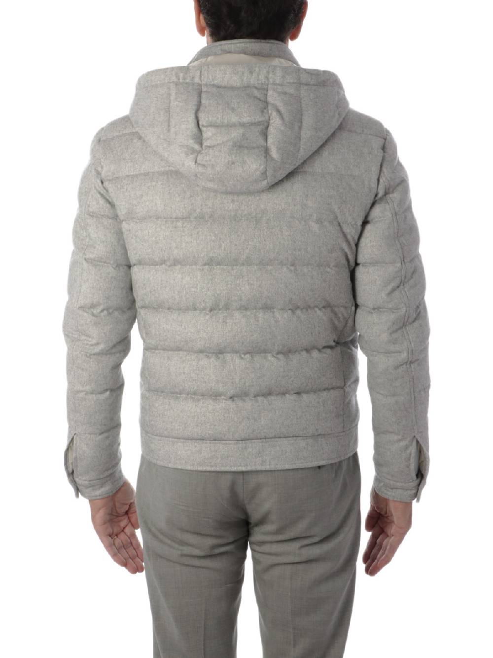 ELEVENTY Giubbotto Uomo in Seta e Cashmere Moda
