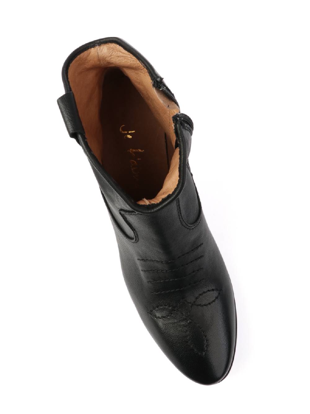 JE T'AIME Stivaletto Texano Donna in Pelle Italia