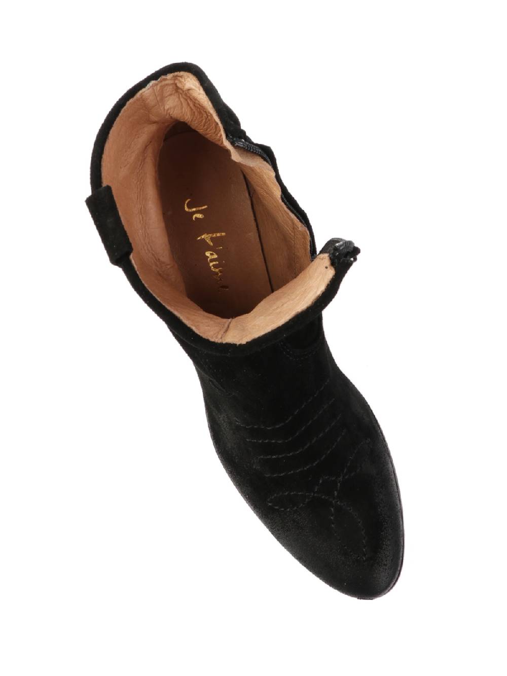 JE T'AIME Stivaletto Texano Donna in Suede 2025