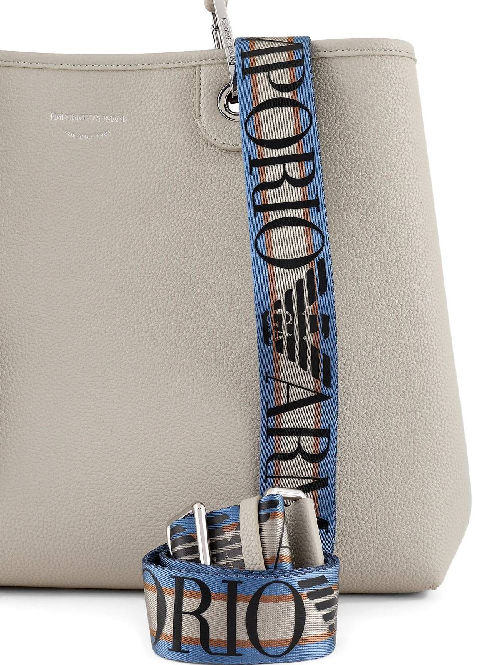 EMPORIO ARMANI Shopper Donna Stampa Cervo Sfoderata Qualità
