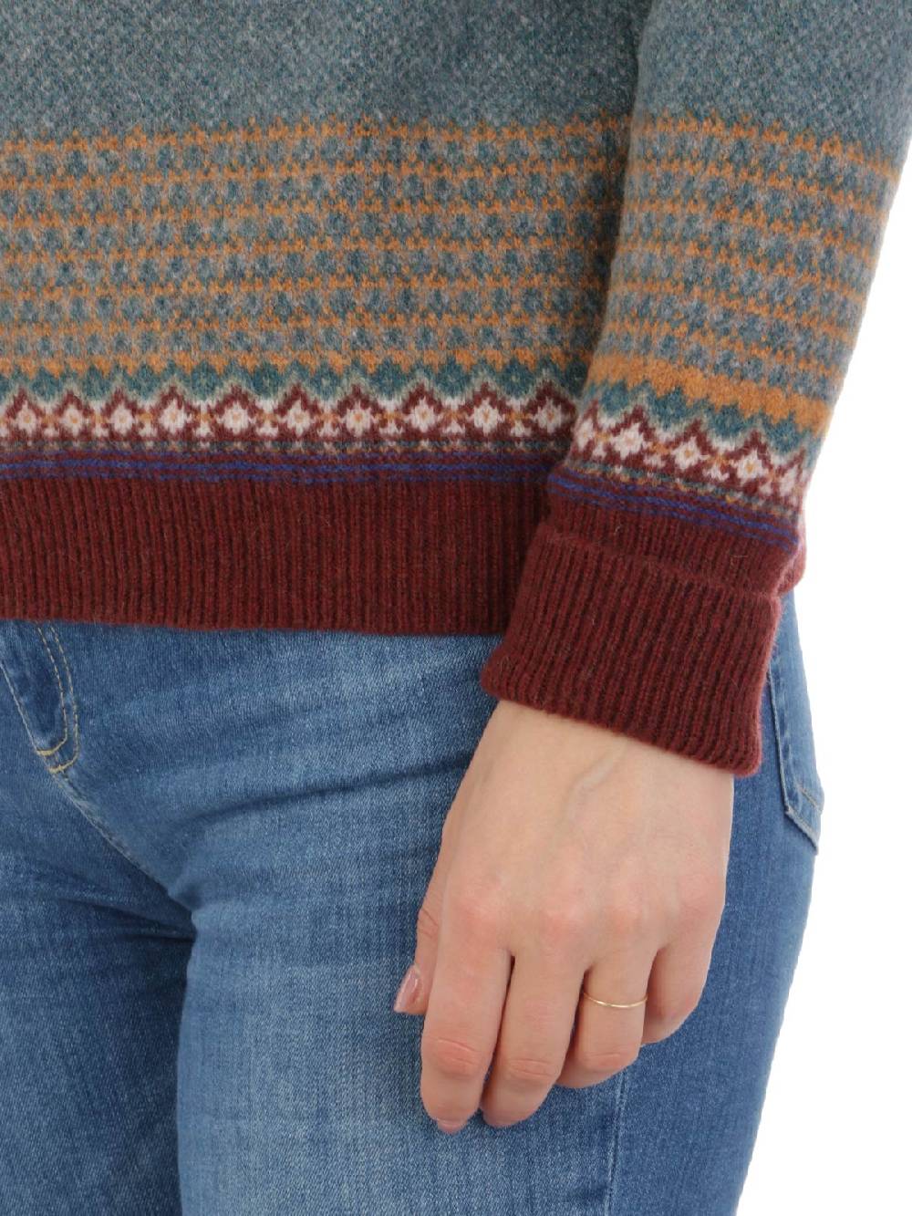 ERIBE' Pullover Donna Alpine in Lana Negozi Online