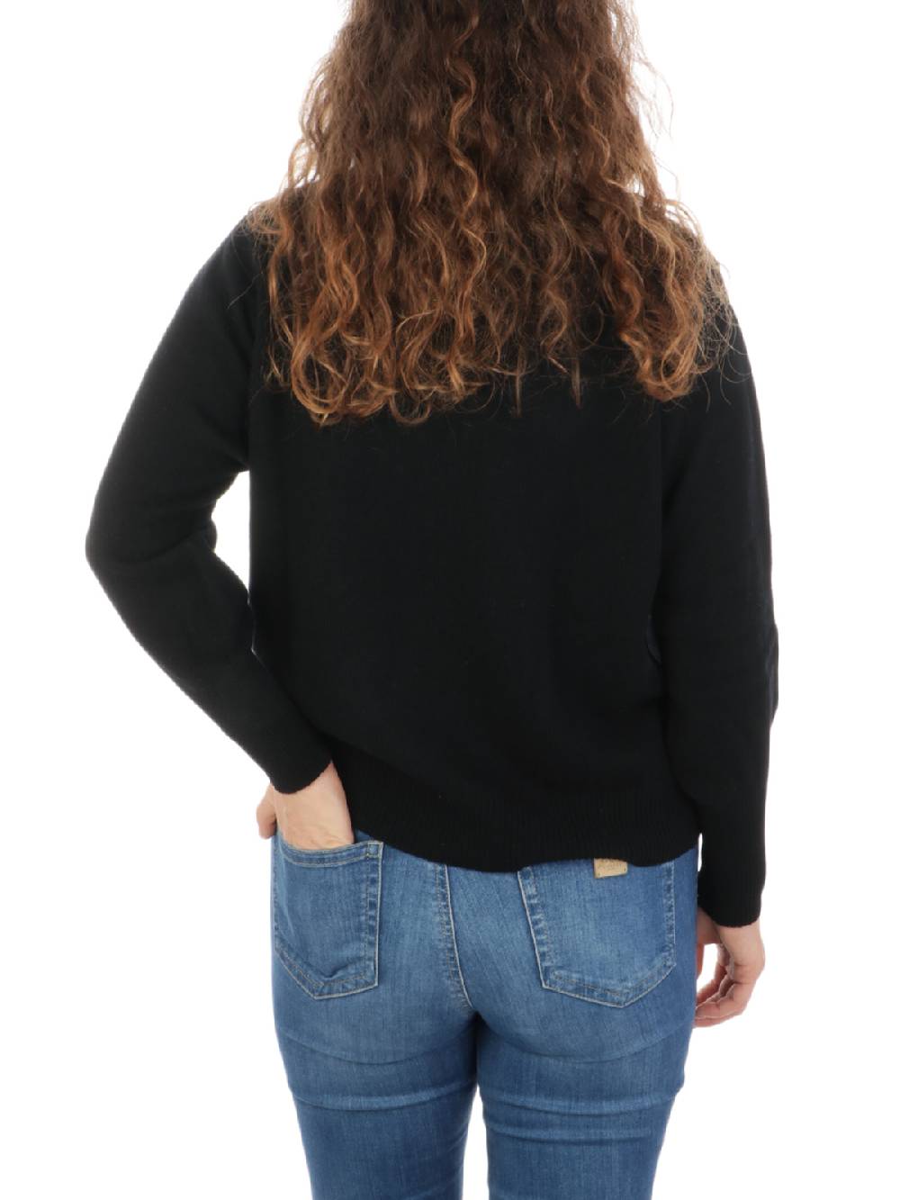 MIA Maglia Over Donna in Lana e Cashmere Presa